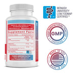Iron Repair Plus Natural Iron Supplement, Best Absorption Gentle on Stomach, Monash Low FODMAP, Raise Hemoglobin & Ferritin for Women, Teens & Pregnancy Methylated B-12 & Folate, 90 Gelatin Capsules