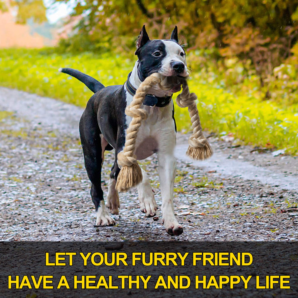 Fida Dog Rope Toys for Aggressive Chewers, Chew Toys for Large Medium Dogs