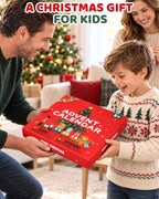 Toddler Advent Calendar 2026, 24pcs Magnetic Wooden Animal Train Set Christmas Advent Calendar 2026 for Kids, Countdown Calendar Gifts Montessori Train Stocking Stuffer for Toddlers, Boys and Girls