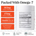 sibu Sea Buckthorn Omega-7 Softgels Starter Kit (60ct, 30 Day Supply) – Supplement for Healthy Skin, Hair, Nails and Dryness