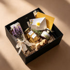 YINUOYOUJIA Large Black Gift Box with Lid 12x12x10 Inches