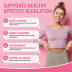 Cutting Drink Mix – Supports Energy & Gut Health with Magnesium, Berberine, Chromium, 5-HTP, Yerba Mate & FOS | Sugar-Free, Vegan, Non-GMO, Strawberry Açaí - 30 Servings