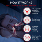 Rhinomed Mute Nasal Dilator for Snore Reduction - Anti-Snoring Aid Solution - Improve Airflow - Comfortable Nose Vents, Breathing Aids for Better Sleep - (Size Large, 3-Pk)