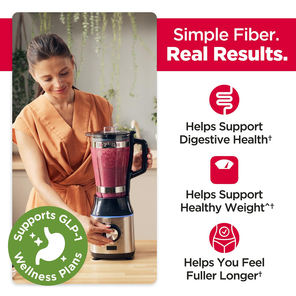 Konsyl Daily Psyllium Fiber Powder | 100% All-Natural Psyllium Husk for Gut & Digestive Health | No Sugar, No Fillers 90 Servings (540g)