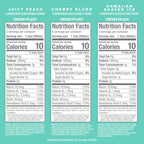 Alani Nu VARIETY PACK CHERRY SLUSH, JUICY PEACH, HAWAIIAN SHAVED ICE Sugar Free, Low Calorie Energy Drinks, 200mg Caffeine, Biotin B Vitamins, Zero Sugar, 10 Calories, 12 Fl Oz Cans, 12 Pack