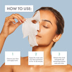 ESW Beauty Plant-Based Milk Face Masks - 4-Pack Skincare Set - Hydrating, Radiance, Firming & Soothing with Avocado, Matcha, Blueberry, Vanilla & Oat Extracts for All Skin Types