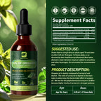 B BEWOTHS Organic Oregano Oil Drops | Oil of Oregano with Black Seed Oil, Vitamin E, 80% Carvacrol Oregano Drops for Immune, Antioxidant, Gut Detox Cleanser Support - Non-GMO, Vegan (240-day Supply)