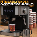 Reluen 200 Pack 3 Oz Disposable Espresso Cups, Paper Cups for Hot Drinks