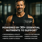 Bloomeo Beef Organ Supplement for Men | 100% Grass Fed Beef Liver Capsules with Bull Testicle, Prostate, Bone Marrow & More X: Ancestral Superfoods for Vital Energy, Immunity & Men’s Health, 180 ct