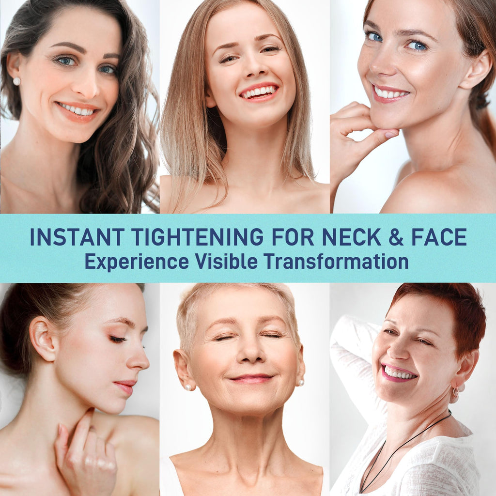 Retinol Neck Firming Cream: Advanced Face Tightening and Lifting Cream with Hyaluronic Acid, Collagen and Vitamin - Tightening Wrinkles, Firming Sagging Skin on Face, Neck, Décolleté - 2.7 Oz