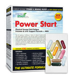 Power Start All-in-One Men's Daily Vitamin Pack - Men’s Vitality & Stamina - Tongkat Ali, Tribulus, Maca Root, L-Arginine & Saw Palmetto - 30 Day Supply