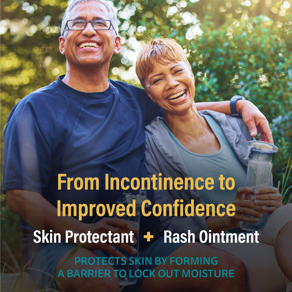 A+D Incontinence Support Skin Protectant & Rash Ointment – Treats & Prevents Incontinence Rash, Soothes Chafed Skin, Odor Neutralizing Technology - 16 oz
