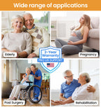 HOMLAND Bed Rail for Elderly Adults - ASTM & SGS Certified 350lbs Support, Tool-Free Setup, Fits Twin to King