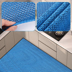 16in x 10Ft Drainage Non Slip Flooring Mats Swimming Pool Bathroom Anti-Fatigue Rubber Matting Heavy Duty Commercial Anti Slip Floor Mats for Garage Restaurant Sauna SPA, 15.7inch x 118inch