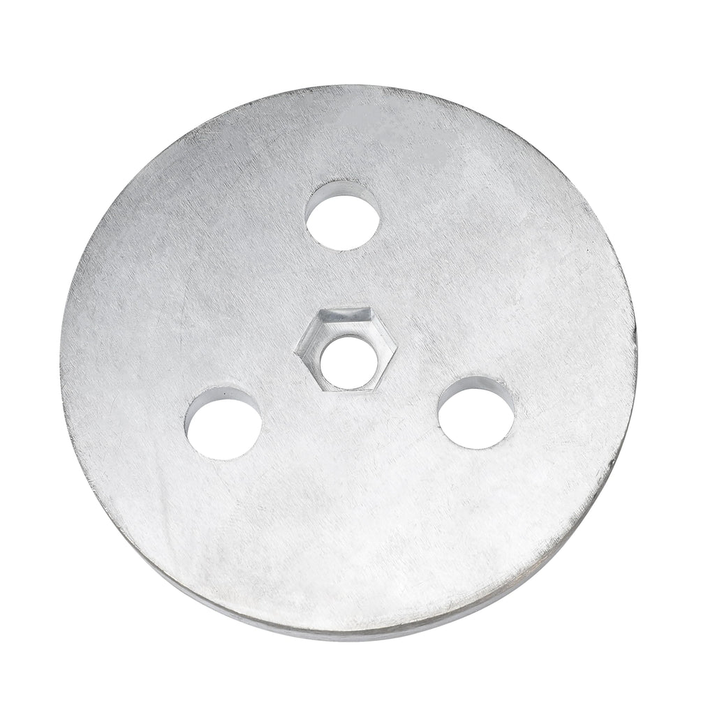 Nayciiy Pool Skimmer Weight Zinc Anode Plate with Plastic Ties Zinc Plate Into Your Skimmer Basket Skimmer Deck Cover Plate Anti Corrosion and Electrolysis (2)