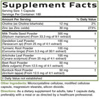 Bronson Liver Detox Advanced Detox & Cleansing Formula Supports Health Liver Function with Milk Thistle, Dandelion Extract, Turmeric, Artichoke Leaf & More, Non-GMO, 180 Vegetarian Capsules
