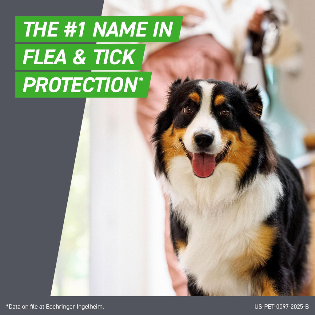 FRONTLINE Plus Flea & Tick Spot Treatment for Medium Breed Dogs 23-44 lbs. (Blue) Count of 3