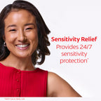 Colgate Optic White Sensitivity Relief Teeth Whitening Toothpaste, 3 Pack, Anticavity Toothpaste for Sensitive Teeth, Fluoride, Enamel Safe, Soothing Mint Flavor, 3.8 OZ