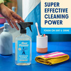 Aunt Fannie's All Purpose Bathroom Cleaner Vinegar Spray for Shower, Tub, Toilet, Tile, Sink and Fixtures, 16.9 Ounces (Pack of 6)