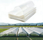 Greenhouse Plastic Sheeting 12 x 25ft - 6 Mil Clear Polyethylene Film, UV Resistant & Anti-Drip Heavy Duty Plastic Cover - Multi-Purpose Clear Tarp for Garden, Agriculture, and Construction (5-Layer)