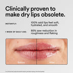 Experiment Softwear Smoothing Lip Treatment Balm - 24hr Hydration with Squalane, Glycerin, & Pomegranate Sterols - Intensive Moisture & Repair for Extra Dry, Flaky Lips - Vegan Lip Balm, .34 FL OZ
