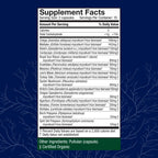 Host Defense MyCommunity Capsules - 17 Species Blend Mushroom Supplement for Immune Support - Herbal Aid with Lion's Mane, Reishi, Chaga, Cordyceps, Turkey Tail & More - 30 Capsules (15 Servings)*