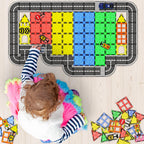 Magnetic Tiles - Road Set, Magnetic Building Blocks, Preschool Montessori Toys Gift for 3+ Year Old Boys and Girls, Sensory Travel Toys for Kids Aged 3-5 and 4-8, Ideas for Toddler with Autism