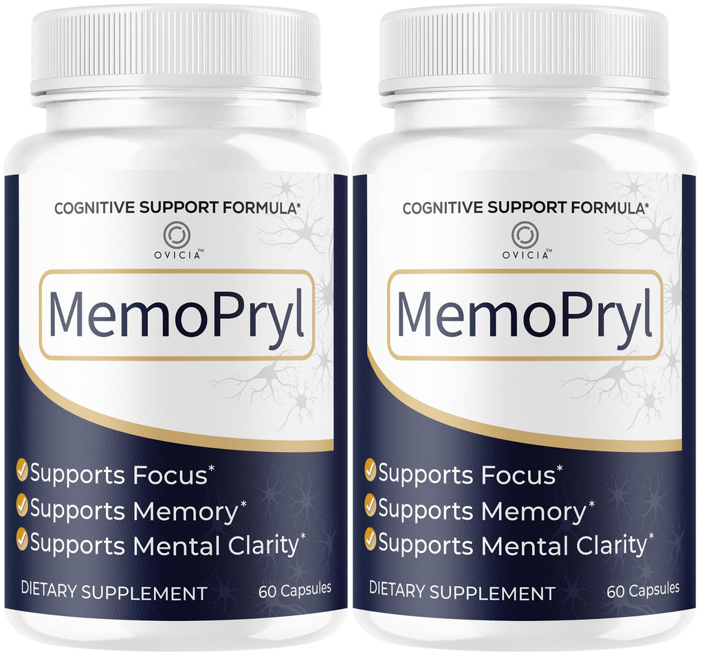 (2 Pack) Memopryl Capsules - MemoPryl Support Advanced Formula, Daily Memo Pryl Pills All Natural Ingredients Premium Formula Vitamins for Overall Health & Wellness Reviews, 120 Capsules for 2 Months