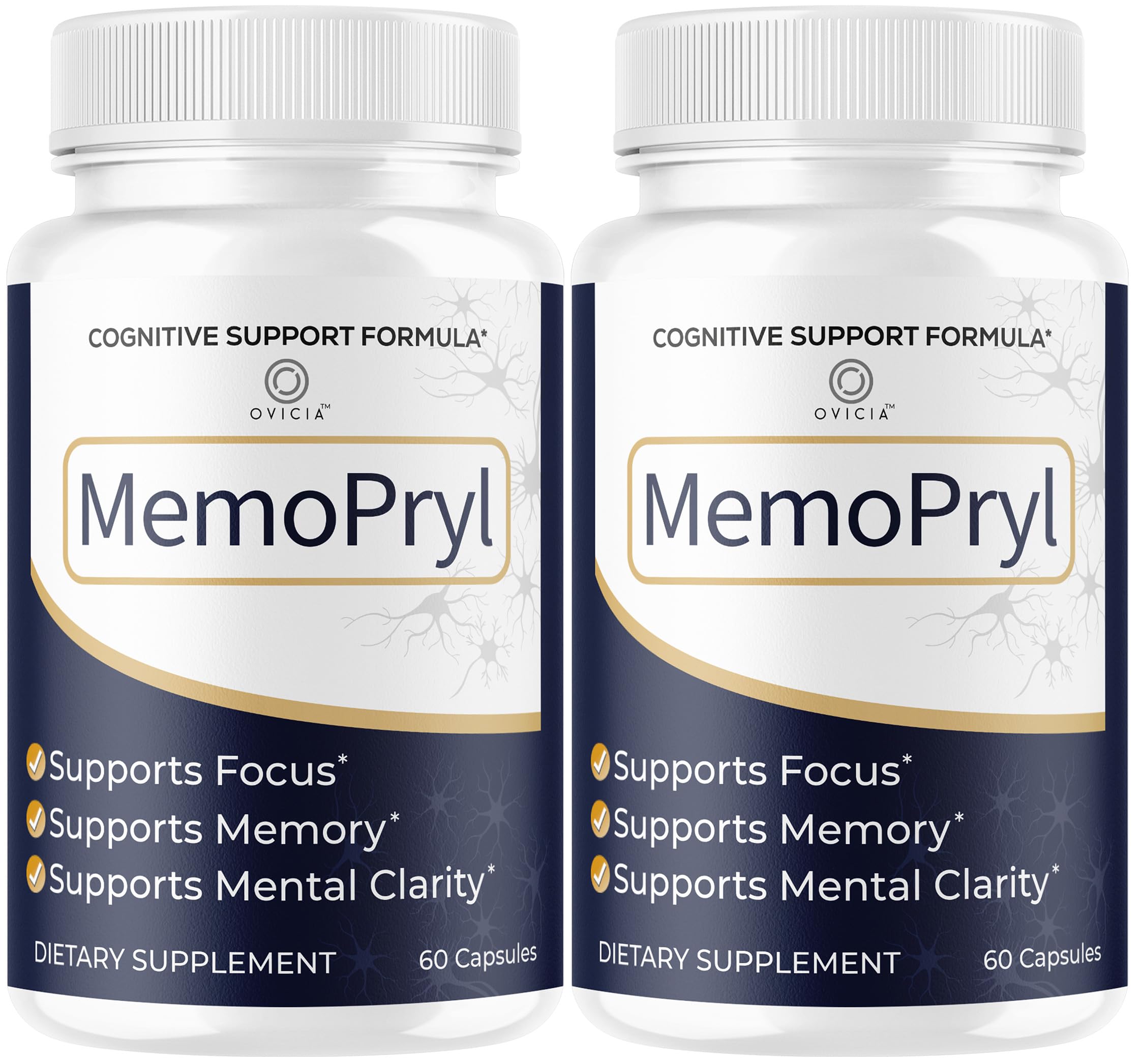 (2 Pack) Memopryl Capsules - MemoPryl Support Advanced Formula, Daily Memo Pryl Pills All Natural Ingredients Premium Formula Vitamins for Overall Health & Wellness Reviews, 120 Capsules for 2 Months