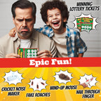 BLOONSY Prank Kit | 20 Ultimate Practical Jokes & Pranks for Kids | Prank Toys Pack Set Box for Gifts