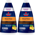 Bissell Crosswave Wood Floor Cleaning Formula, 32 oz. 1929, 32 Fl Oz (Pack of 2), RED
