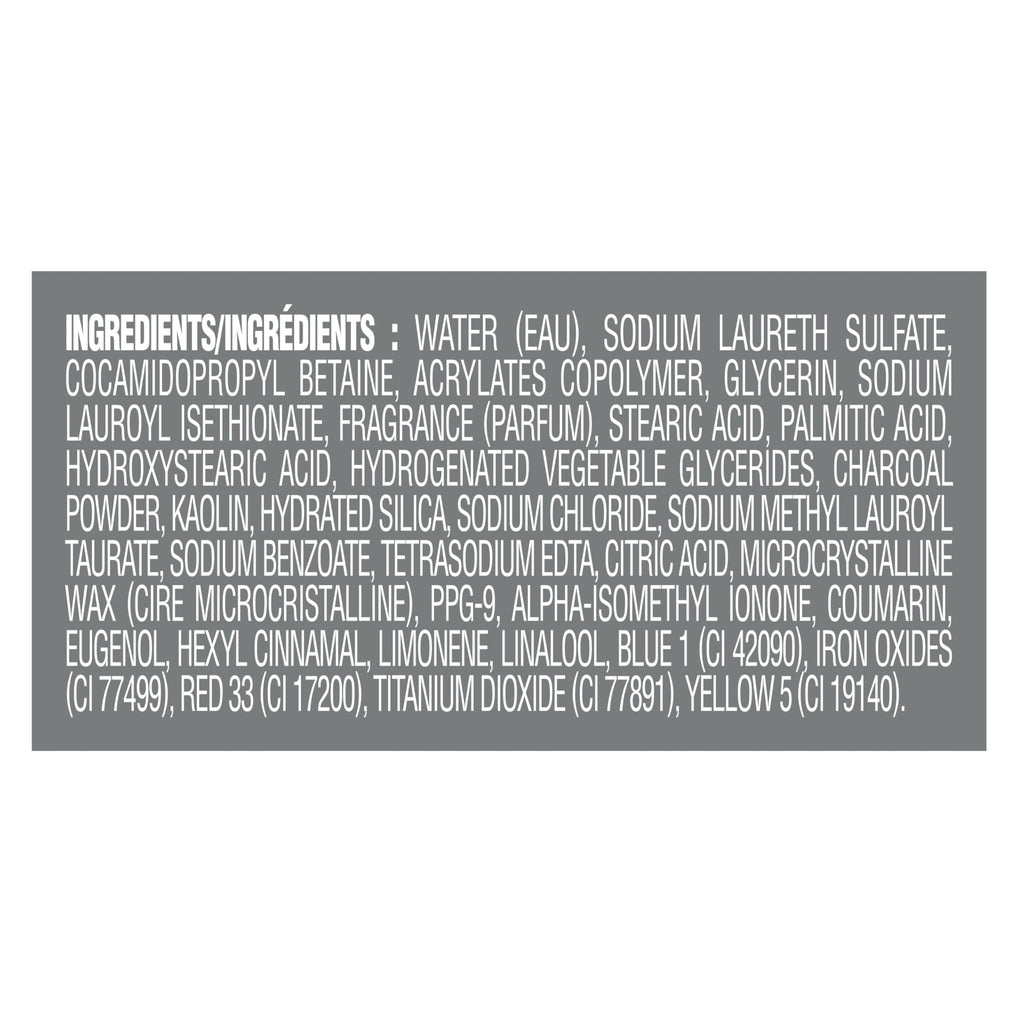 Dove Men+Care Purifying Body & Face Wash 3 Count Charcoal Clay with 24-Hour Nourishing Micromoisture Technology 30 oz