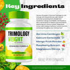 Trimology Weight Capsules, Official Trimology Weight Supplement Pills - Extra Strength, All Natural Keto Capsule to Sustain Active Lifestyle & Fitness Goals, TrimologyWeight Reviews (3 Pack)
