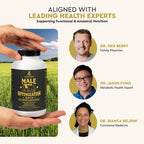 Ancestral Supplements Mofo, Supplements for Men, Support for Energy Levels and Overall Men's Health and Wellness, Non-GMO Grass Fed Beef Organ Supplement with Liver, No Fillers, 180 Capsules