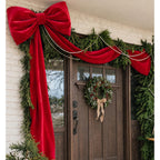 Christmas Decorations - 6 Ft Giant Bows for Christmas Tree Decor