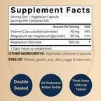 Naturebell Pure Magnesium Glycinate 500mg, 240 Veggie Capsules | 100% Chelated & Purified – 3rd Party Tested, Vegan Friendly, Non-GMO