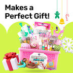 Original Stationery Ice Cream Slime Kit for Girls Toys, DIY Cherry-Scented Slime Making Set with 31 Pieces, Fun Arts and Crafts for Kids Ages 8-12, Birthday Gift