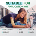 Biofreeze Ultraflex Maximum Strength 4% Lidocaine + 1% Menthol Patches, Non-Menthol, Flexible Pain Relief Patch for Lower Back, Neck, Knee, Shoulder, 4 Large Pain Patches (2 Pack)