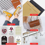 803Pcs Grommet Eyelet Pliers Kit, 1/4 Inch Grommet Tool Kit with 800 Metal Eyelets, Grommet Hand Press kit for Leather Crafts(Inside Dia: 6.4mm/Outer Dia: 12mm (A.I.S.)/Flange Width: ~3mm)