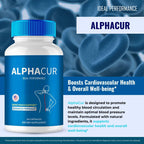 AlphaCur for Neuropathy Advanced Formula Capsules, Official AlphaCur for Nerve Pain Supplement Pills - Maximum, Strength All Natural Healthy Circulation & Stable Levels, Alpha Cur Reviews (3 Pack)
