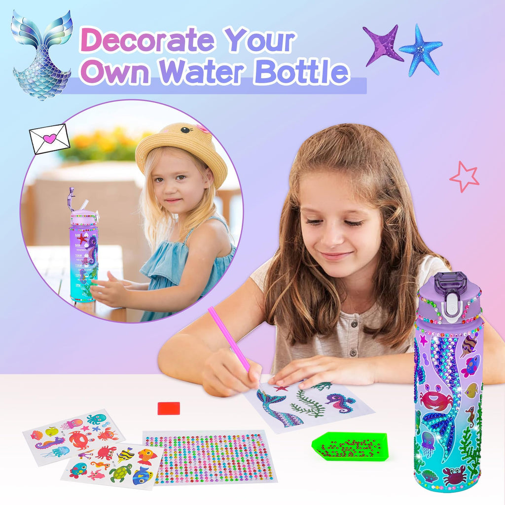Cherry Tale Mermaid Gifts for Girls 4-6, Mermaid Toys for Girls Age 6-8 9+