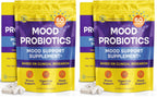 InnovixLabs Mood Probiotic for Women & Men, Clinically Studied Digestive & Mood Support Supplement, Lactobacillus helveticus Rosell-52ND & Bifidobacterium longum Rosell-175, 60 Capsules (Pack of 2)