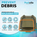 Poolzilla Pump Cover Lid Replacement with Gasket, Compatible with Hayward Super Pump SPX1600D SP1600X5 SP1605X7 SP1607X10 SP1608X10 SP1610X15 SP1611X15 SP1615X20 SP1616X20 SP1621X25, Heavy-Duty Design