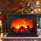 Fireplace Lanterns Decorative,Small Fake Fire Place Lamp,LED Flame Effect