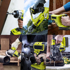 Moticett Upgraded 3.6Ah Replacement for Ryobi 18V Battery (2-Pack) with Charger Compatible with Ryobi 18V ONE+ Battery 3.6Ah P108 P102 P103 P104 P105 P107 P109 P122 Cordless Tool & Charger