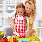 40Pcs Kids Knife Set for Real Cooking | Montessori Kitchen Tools | Age 4-12