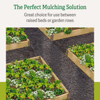 Gardener's Supply Company 100% Recycled Rubber Walkway- 8' x 2' (2 Pack)