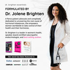 Dr. Brighten Women’s Probiotic - Probiotics, Prebiotics with Antioxidants & Sunfiber for Healthy Hormones, Balanced Female Microbiome, Ovaries and Immune Health - 60 Capsules