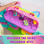 Gabby's Dollhouse, 14 Pc Celebration Dollhouse, 25-Inches Tall, with Toy Figures, Doll House Furniture & 10 Sounds, Kids Toys for Girls & Boys Ages 3+