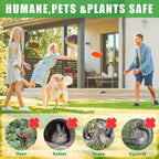 24 Pack Deer Repellent, Rabbit Repellent, Deer Deterrent, Powerful Deer Repellent for Yard, Keep Deer and Rabbit Out from Fence Plant Trees Garden Home